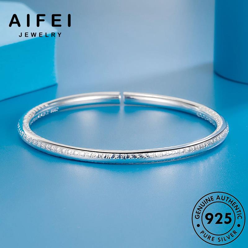 AIFEI JEWELRY nữ sức thật tay điển bản cổ vòng tâm kiện lắc thời phụ nguyên kinh trang quốc 925 bạc hàn B657