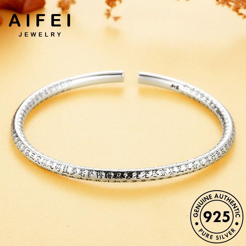 AIFEI JEWELRY nữ sức thật tay điển bản cổ vòng tâm kiện lắc thời phụ nguyên kinh trang quốc 925 bạc hàn B657