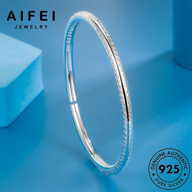 AIFEI JEWELRY nữ sức thật tay điển bản cổ vòng tâm kiện lắc thời phụ nguyên kinh trang quốc 925 bạc hàn B657
