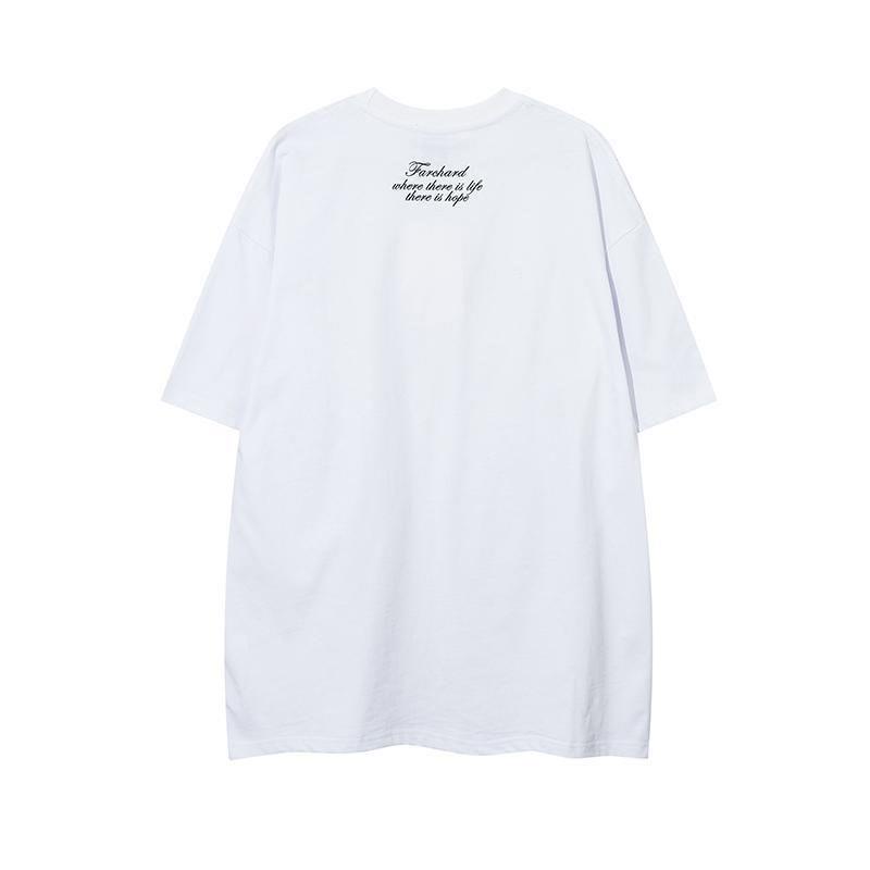 Áo Thun Cotton Tay Ngắn Dáng Rộng Thời Trang Mùa Hè Dành Cho Nam Và Nữ