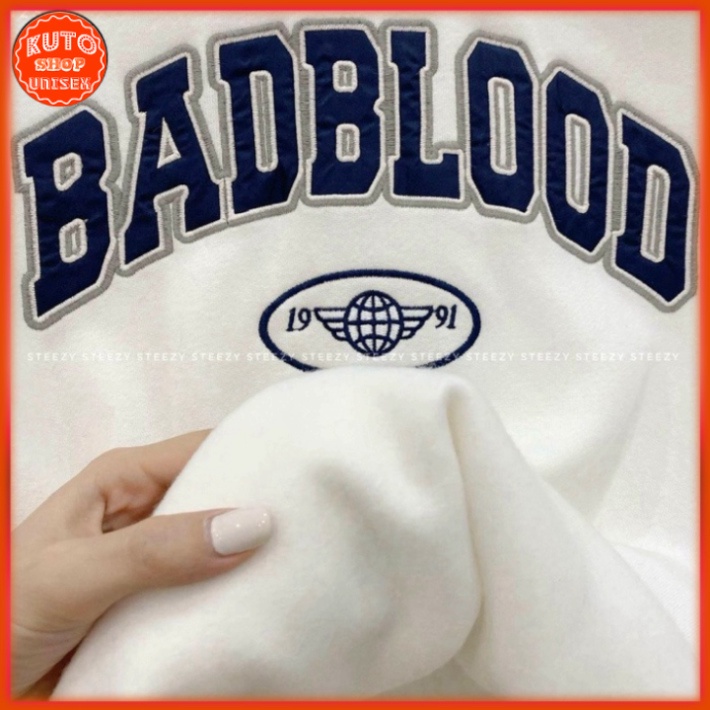 Áo Sweater Nỉ Ngoại BADBLOOOD nam nữ Unisex  TM