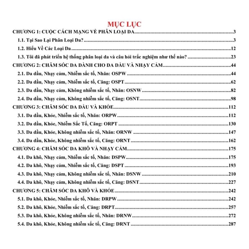 Tài Liệu - Chăm Sóc Da