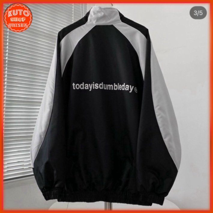 Áo Khoác Dù phối 2 lớp todayisdumbleday - Áo Khoác Gió nam nữ Unisex  TM