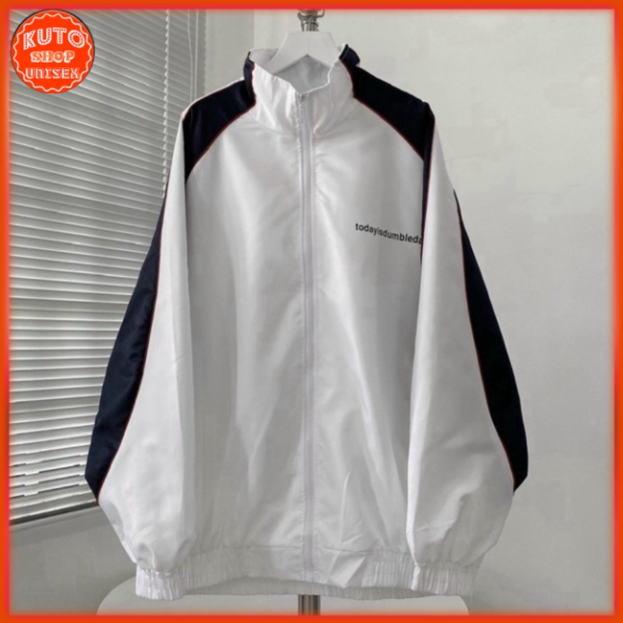 Áo Khoác Dù phối 2 lớp todayisdumbleday - Áo Khoác Gió nam nữ Unisex  TM