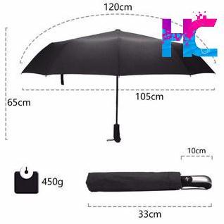 Ô dù Tự Động Gấp Gọn Đóng Mở 2 Chiều, 10 Nan siêu cứng - hang_chuan