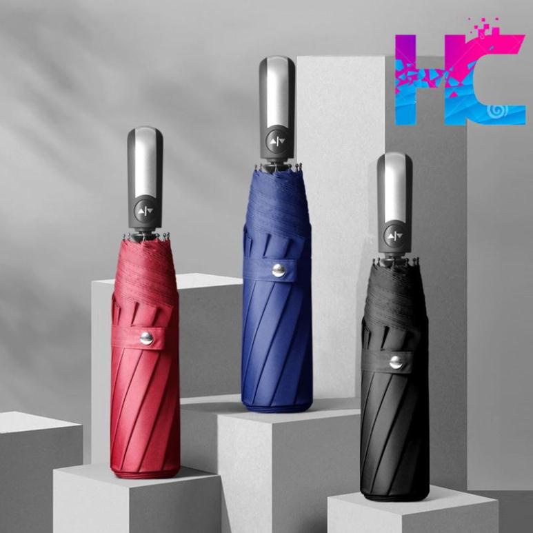 Ô dù Tự Động Gấp Gọn Đóng Mở 2 Chiều, 10 Nan siêu cứng - hang_chuan