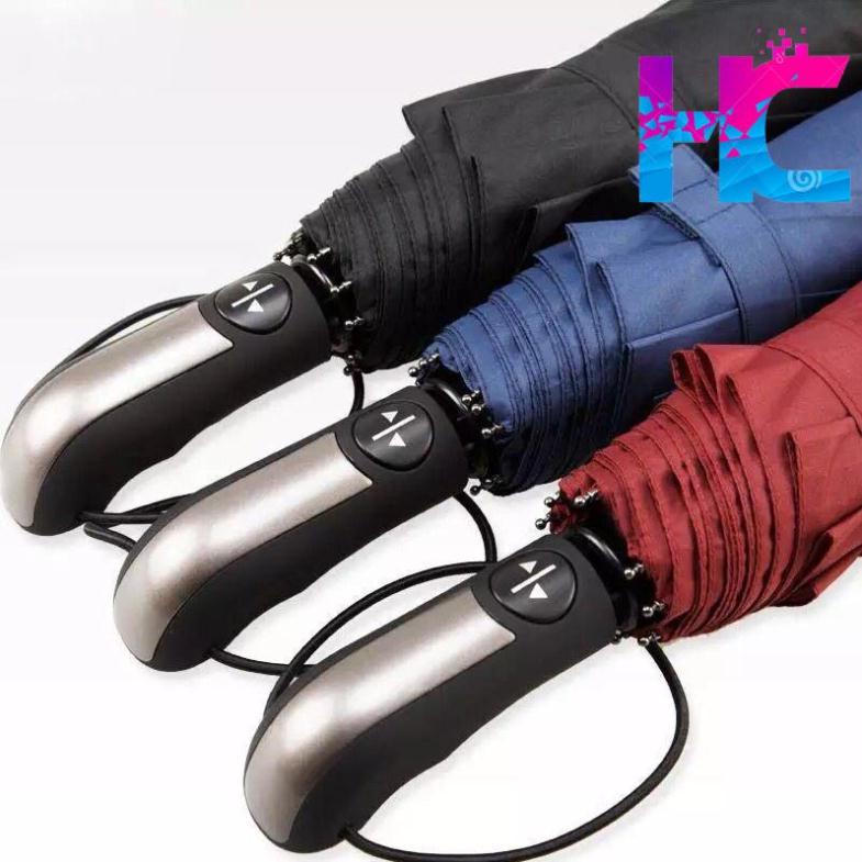 Ô dù Tự Động Gấp Gọn Đóng Mở 2 Chiều, 10 Nan siêu cứng - hang_chuan