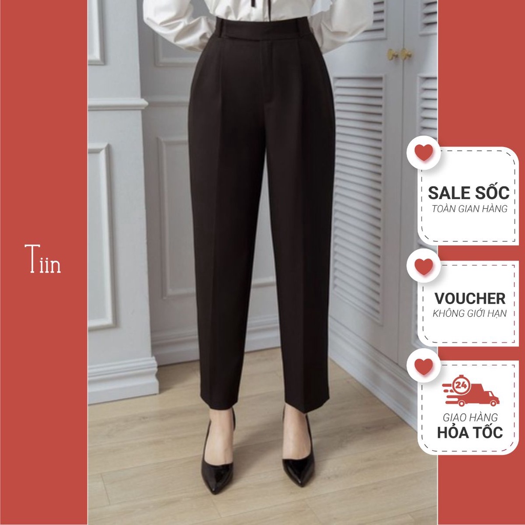 Quần baggy chất tuyết mưa cao cấp không nhăn nhàu quai nhê đỉa cạp TIINSTORE Q0D148