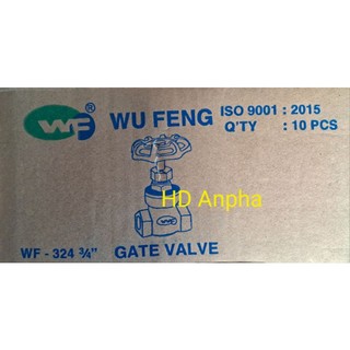 Van xoay đồng Wufeng 27 (2 đầu ren trong)