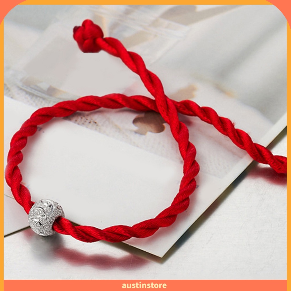 (austinstore) Vòng tay bằng chỉ bện màu đỏ may mắn cho cả nam và nữ | BigBuy360 - bigbuy360.vn
