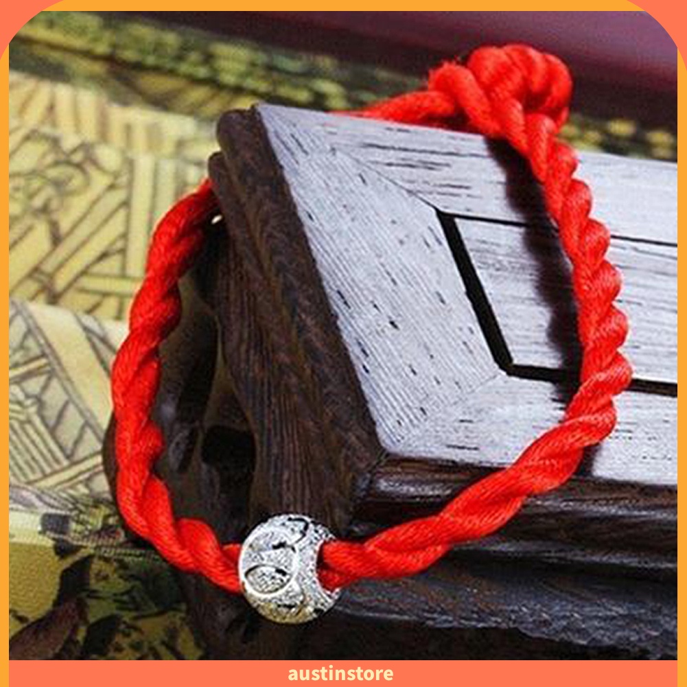 (austinstore) Vòng tay bằng chỉ bện màu đỏ may mắn cho cả nam và nữ | BigBuy360 - bigbuy360.vn