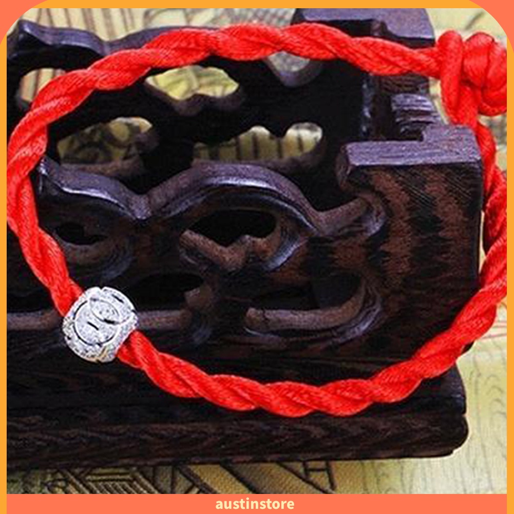 (austinstore) Vòng tay bằng chỉ bện màu đỏ may mắn cho cả nam và nữ | BigBuy360 - bigbuy360.vn