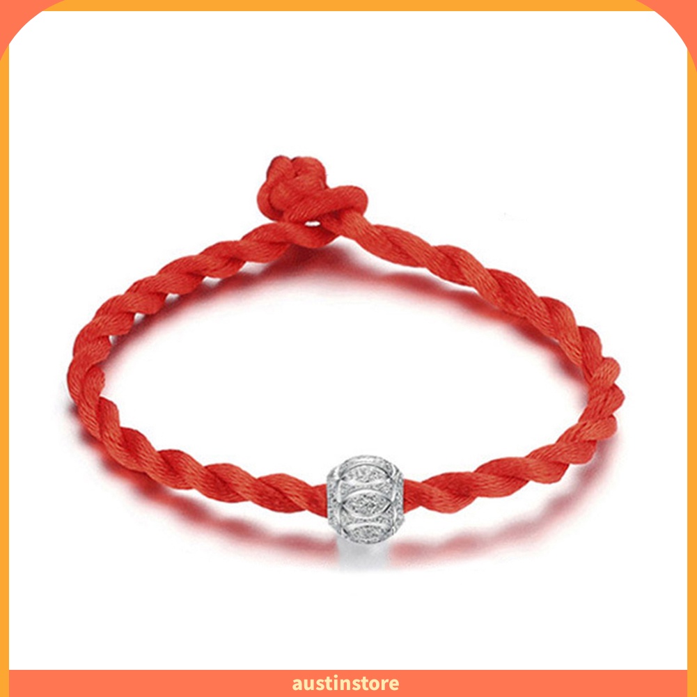 (austinstore) Vòng tay bằng chỉ bện màu đỏ may mắn cho cả nam và nữ | BigBuy360 - bigbuy360.vn