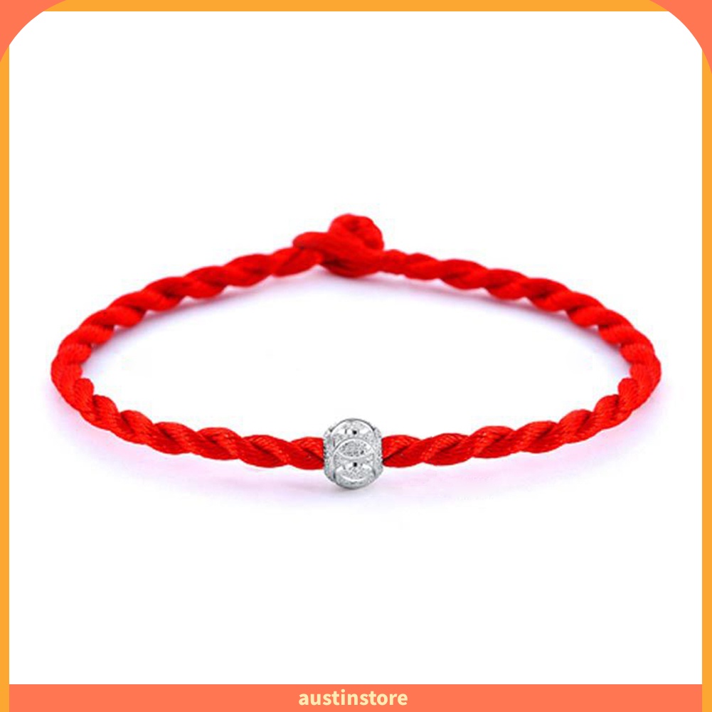 (austinstore) Vòng tay bằng chỉ bện màu đỏ may mắn cho cả nam và nữ | BigBuy360 - bigbuy360.vn