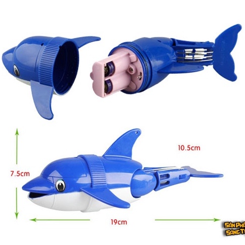 Đồ chơi thông minh cá heo tự bơi trong nước bán sỉ SH82 Benbonstore