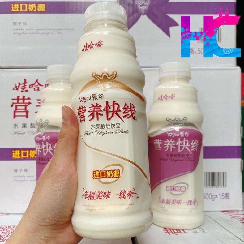 Nước sữa chua uống hoa quả Wahaha 500ml - hang_chuan