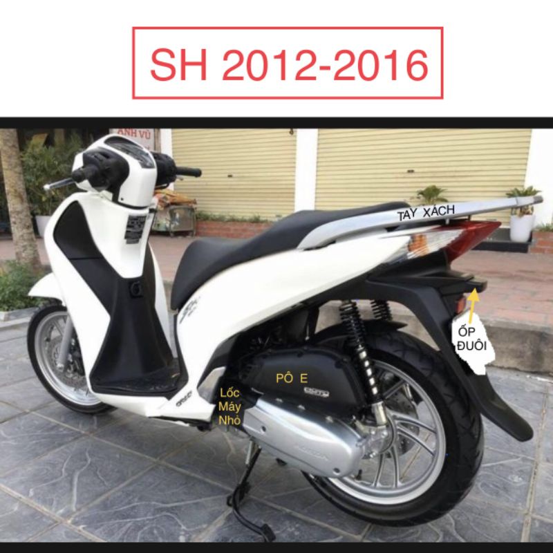 ỐP XE SH VIỆT 2012-2016 Carbon, Phụ Kiện Trang Trí SH Cacbon, Đồ Chơi Xe SH 2013 2014 2015