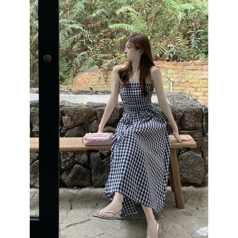 Chic váy nữ Đầm Body Cho thời váy trang hàng cao cấp tính cách 2023NEW MAY1101