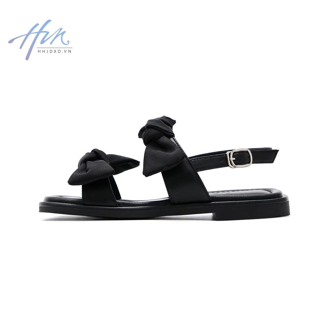 Giày Sandal Quai Denim Thắt Nơ Phong Cách Hàn Quốc 2023 Dễ Thương Dành Cho Bạn Nữ