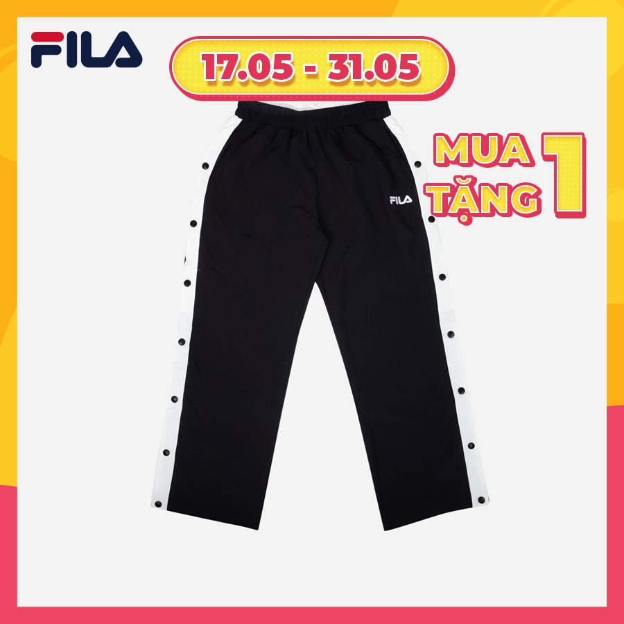 Quần dài thời trang nữ Fila WOVEN LONG PANTS - FW2PTE3084F-BLK