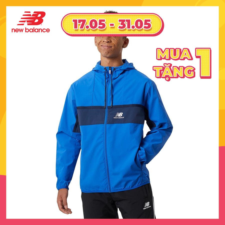 Áo khoác thời trang nam New Balance APP LIFESTYLE JACKET M COBALT - MJ21500CO (form quốc tế)