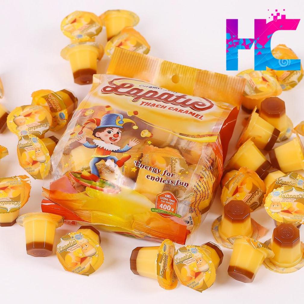 Thạch Caramel Lapatie Trứng Long Hải Trọng Lượng Túi 400g - hang_chuan