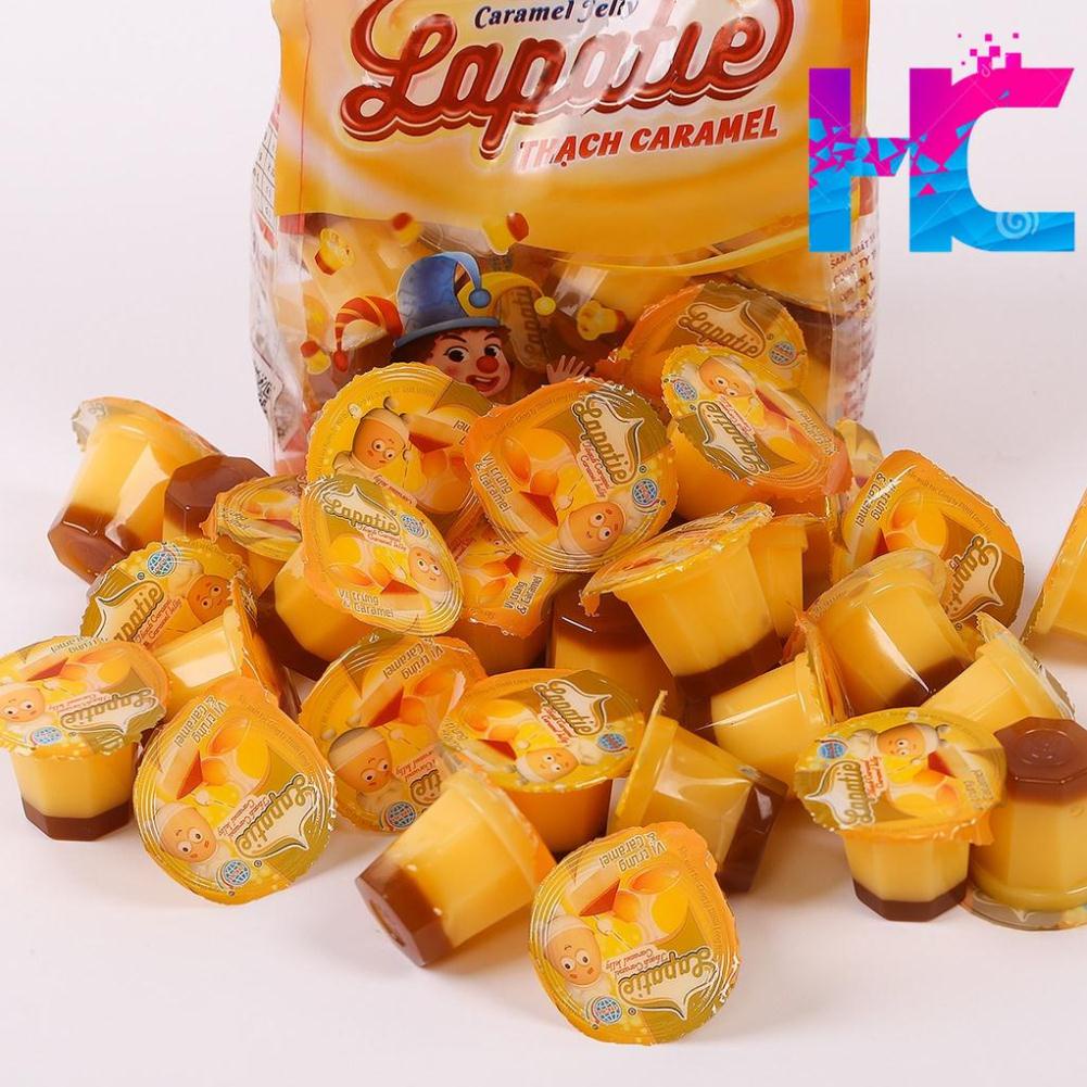 Thạch Caramel Lapatie Trứng Long Hải Trọng Lượng Túi 400g - hang_chuan