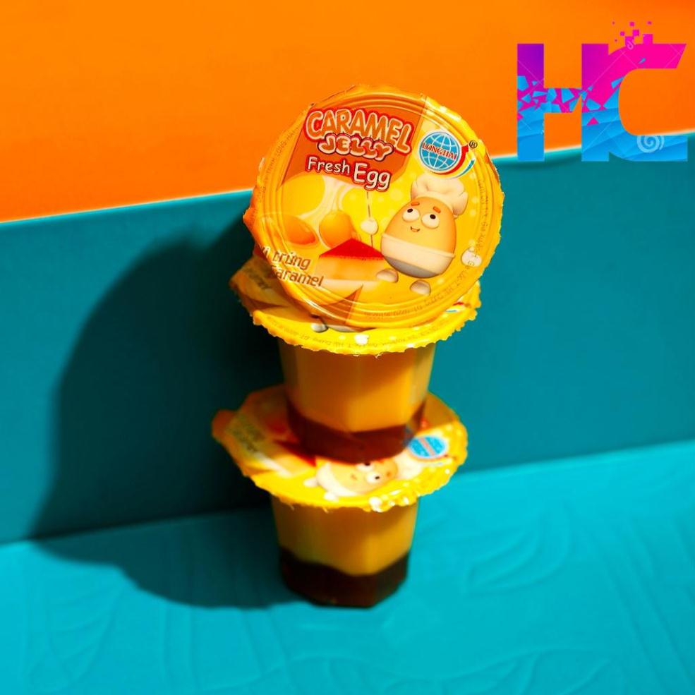 Thạch Caramel Lapatie Trứng Long Hải Trọng Lượng Túi 400g - hang_chuan