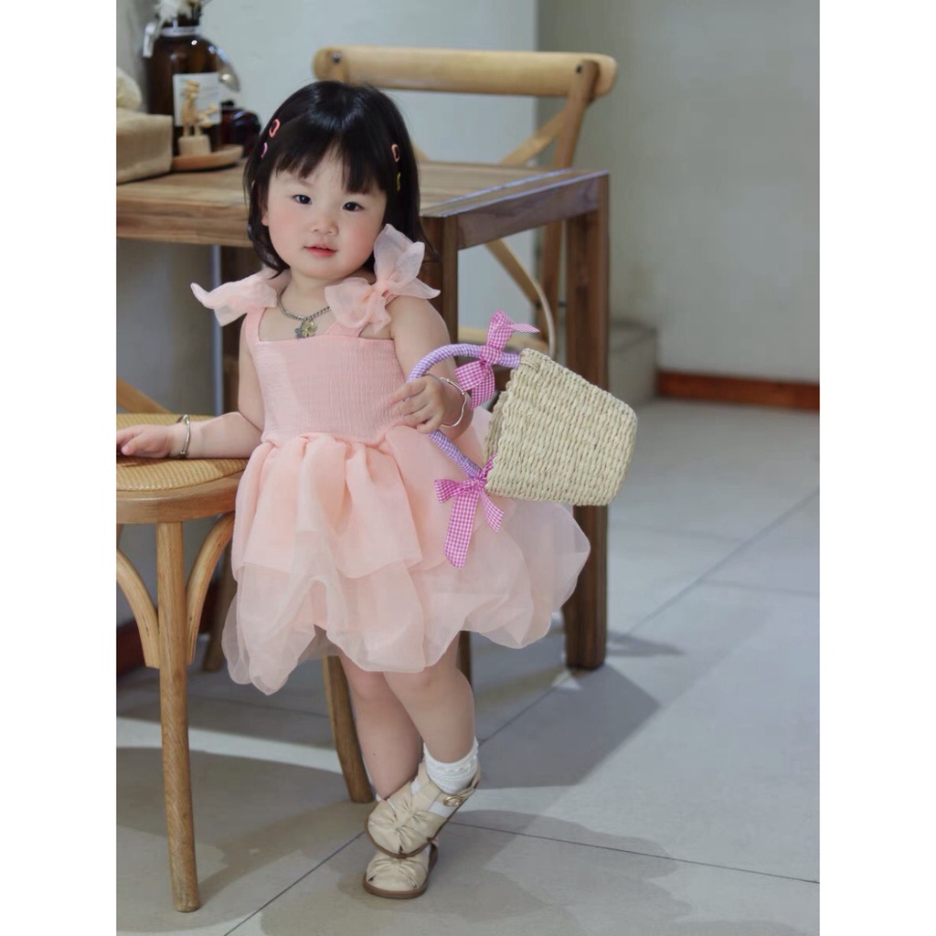 Váy công chúa cho bé gái, váy dự tiệc dễ thương cho bé, váy chụp hình sinh nhật, thôi nôi, hàng quảng châu cao cấp