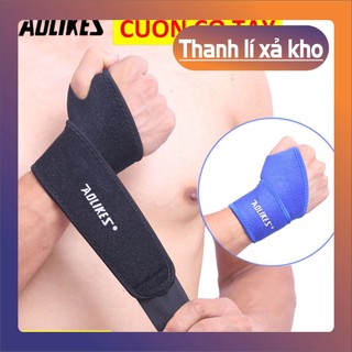 Băng quấn bảo vệ cổ tay AOLIKES A-7937 hỗ trợ nẹp khớp cổ tay pressure adjustable wrist support Băng cổ tay 7937 txdch
