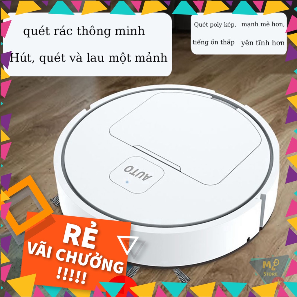 Robot Hút Bụi Thông Minh,Tự Động Phát Hiện Khi Gặp Các Vật Cản , Robot hút bụi 3 in 1( hút bụi,quét rác,lau sàn) | BigBuy360 - bigbuy360.vn