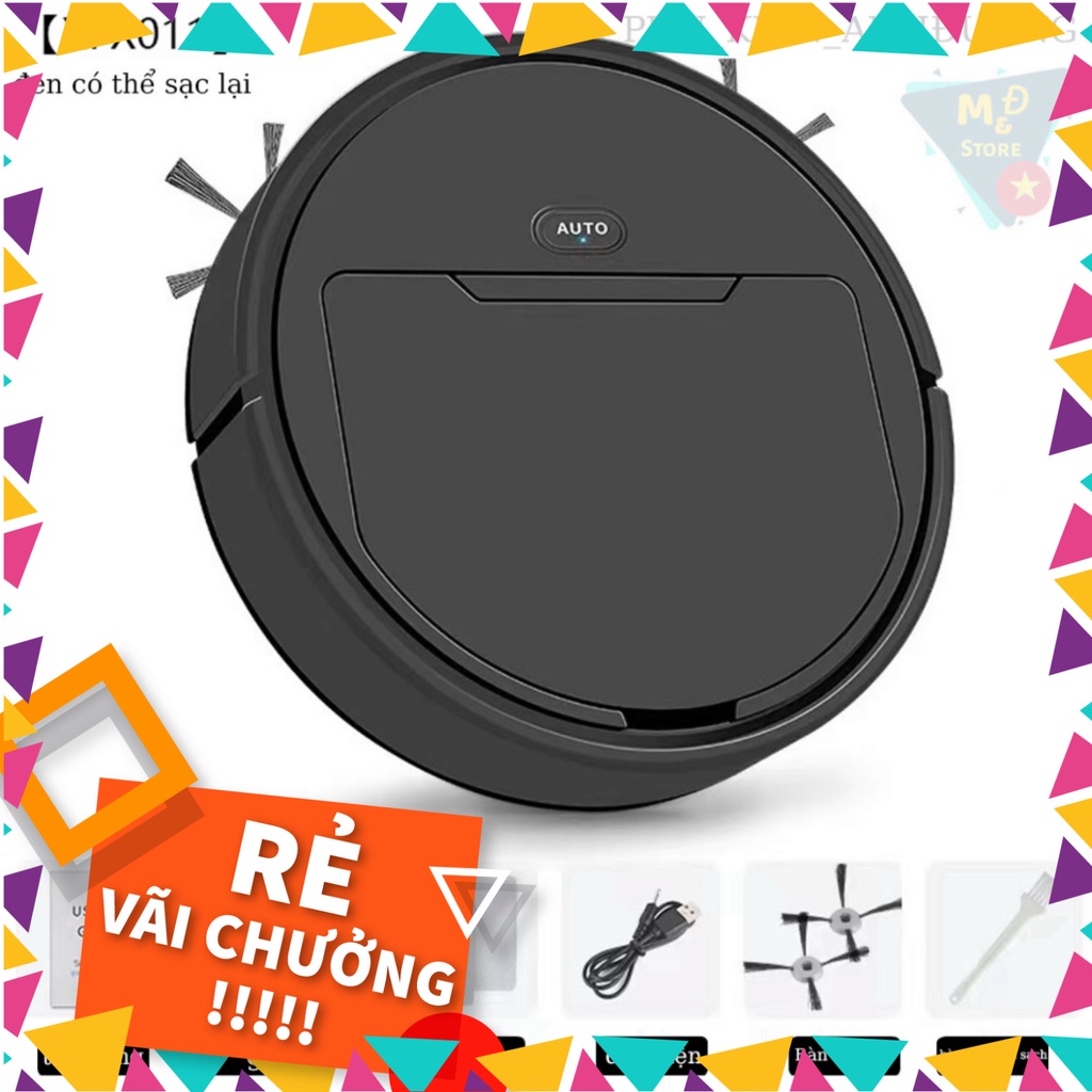 Robot Hút Bụi Thông Minh,Tự Động Phát Hiện Khi Gặp Các Vật Cản , Robot hút bụi 3 in 1( hút bụi,quét rác,lau sàn) | BigBuy360 - bigbuy360.vn