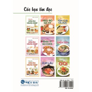 Sách Nấu Ăn Gia Đình ( Tái Bản 2022)