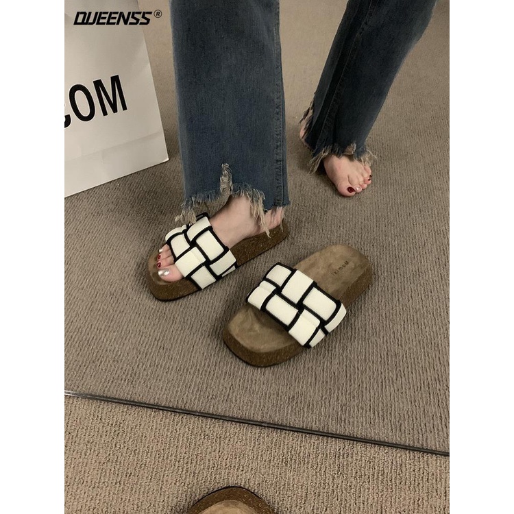 Dép Lê Đế Dày Thời Trang Mùa Hè 2023 Phong Cách Mới Cho Nữ