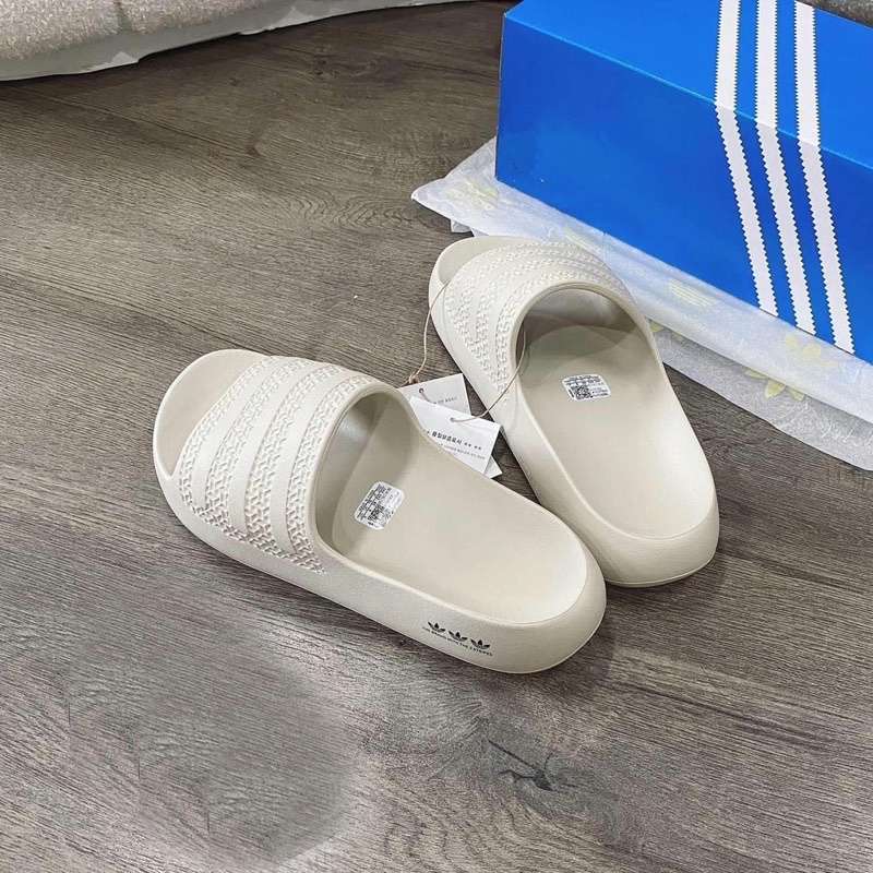 Dép Adidas Adilette Ayoon Beige 💙 Dép Đi biển