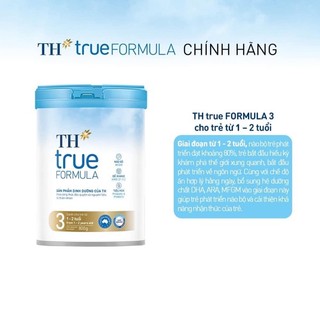 Sữa bột dinh dưỡng công thức th true formula 3 lon 800g .