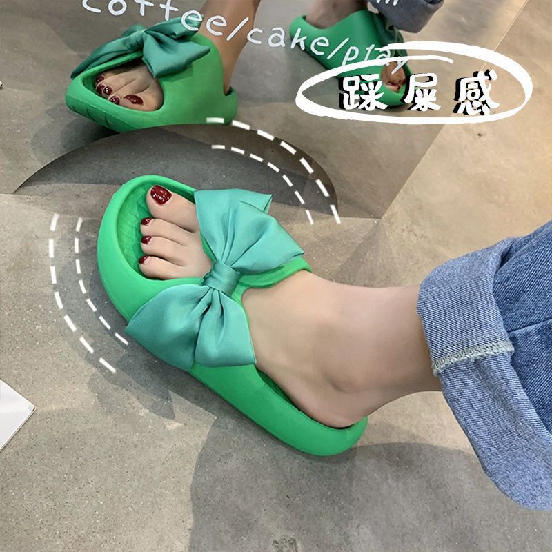 Dép lê nữ nơ bướm thời trang đế mềm chống trượt