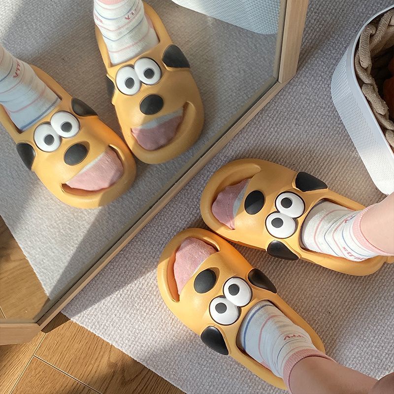 Dép Đi Trong Nhà Đế Dày Mềm Mại Thoải Mái Chống Trượt Thời Trang Mùa Hè Cho Nữ