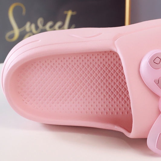 Dép nữ thời trang hot mùa hè mẫu mới ngọt ngào nơ bướm