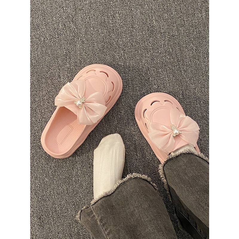 Dép Quai Ngang Đế Mềm Dày Dặn Phong Cách Hàn Quốc Thời Trang Mùa Hè Xinh Xắn Cho Nữ