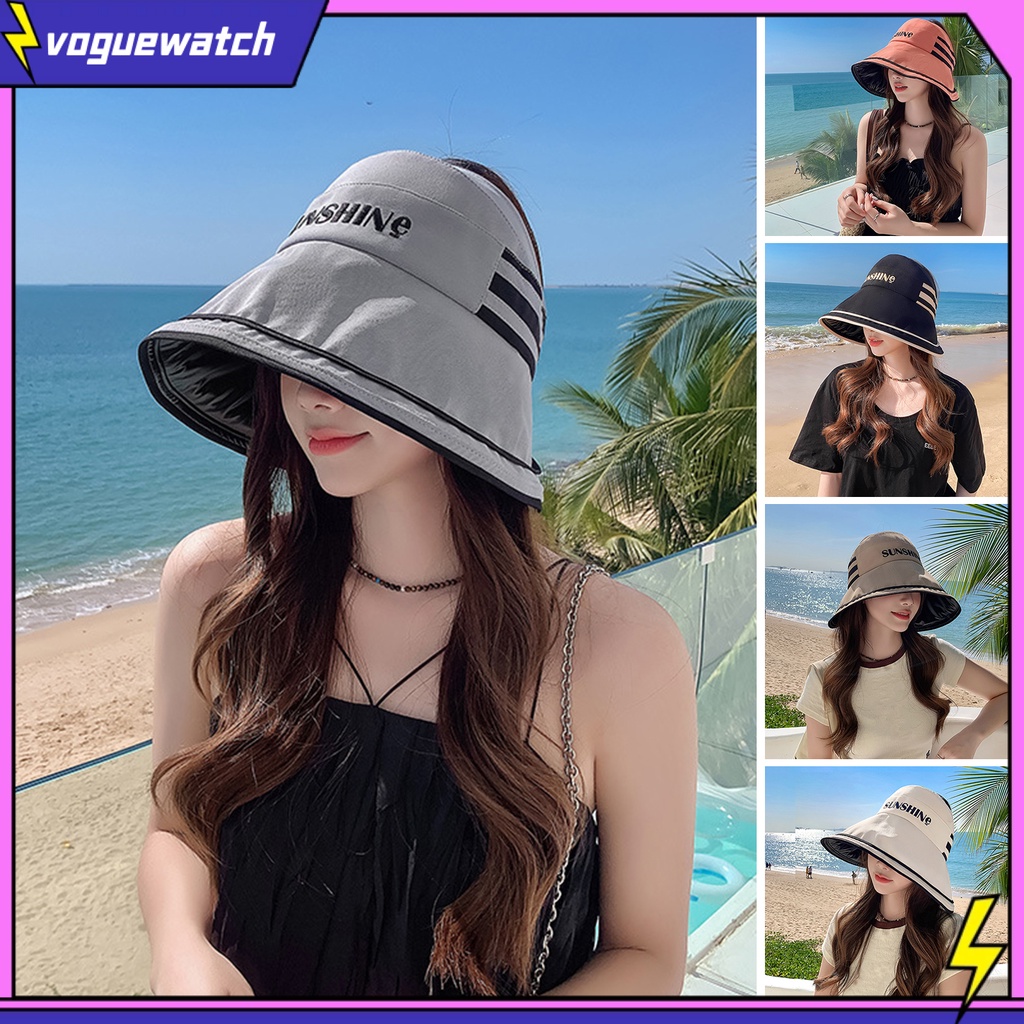 (Voguewatch) Nón Tai Bèo Vành Rộng Thoáng Khí Màu Sắc