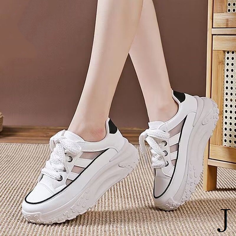 Giày Thể Thao Da Mềm Siêu Nhẹ Thoáng Khí Size Lớn 35-43 41 42 Thời Trang Cho Nữ