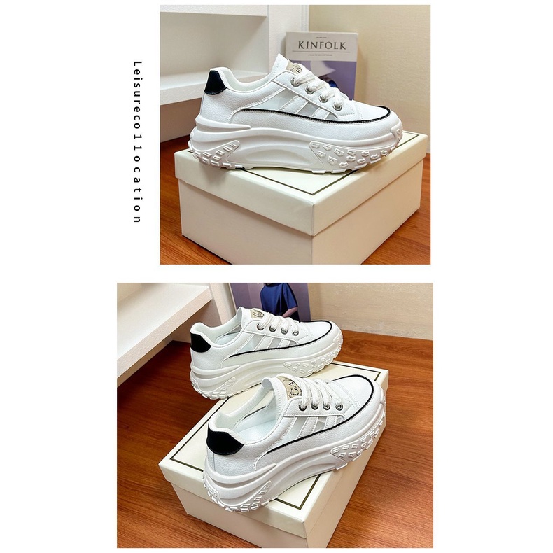 Giày Thể Thao Da Mềm Siêu Nhẹ Thoáng Khí Size Lớn 35-43 41 42 Thời Trang Cho Nữ