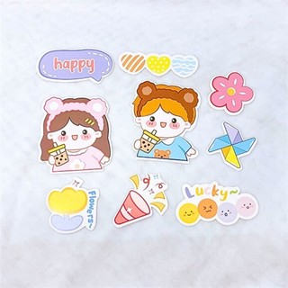 Sp070646 set que cắm giấy - bé trai bé gái lucky