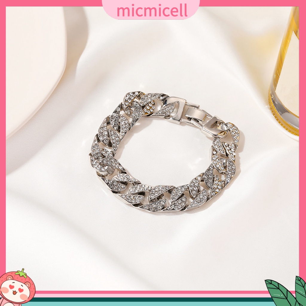 Vòng tay đính đá phong cách Cuba thời trang cho nữ