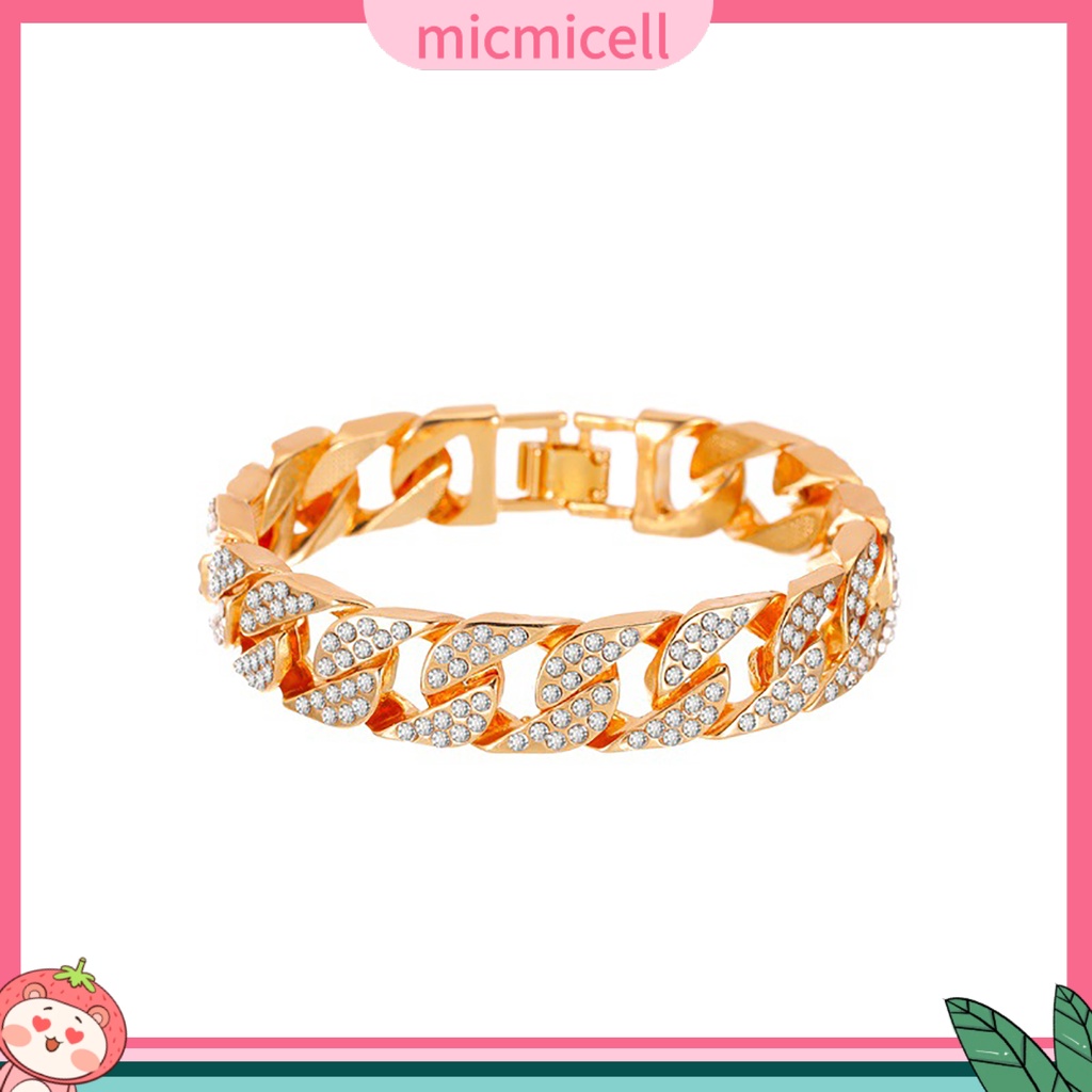 Vòng tay đính đá phong cách Cuba thời trang cho nữ