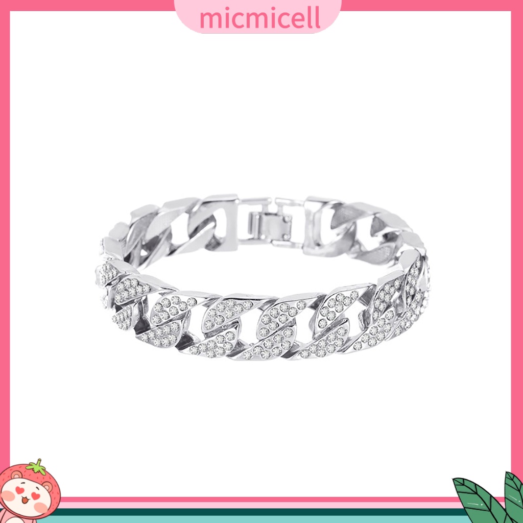 Vòng tay đính đá phong cách Cuba thời trang cho nữ