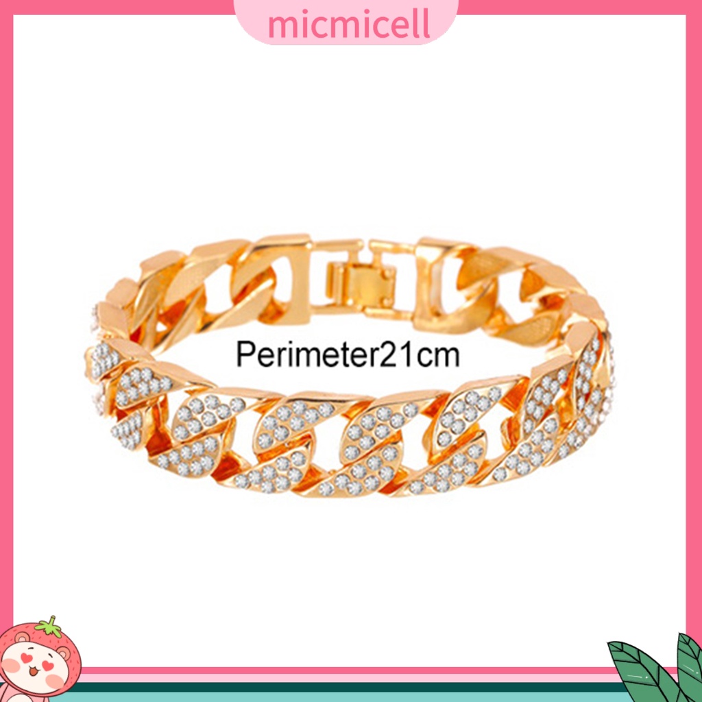 Vòng tay đính đá phong cách Cuba thời trang cho nữ