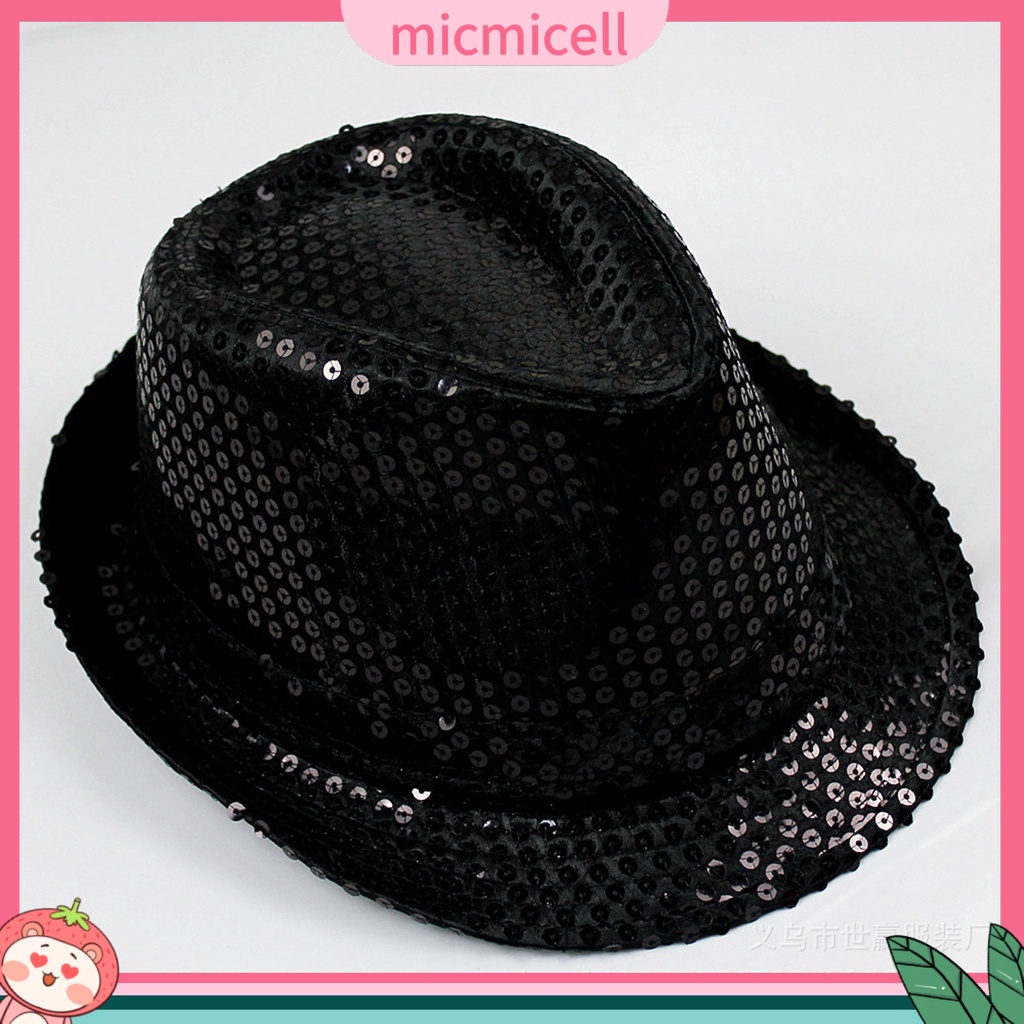 MICMICELL| Mũ Biểu Diễn Có Đèn LED Độ Sáng Cao