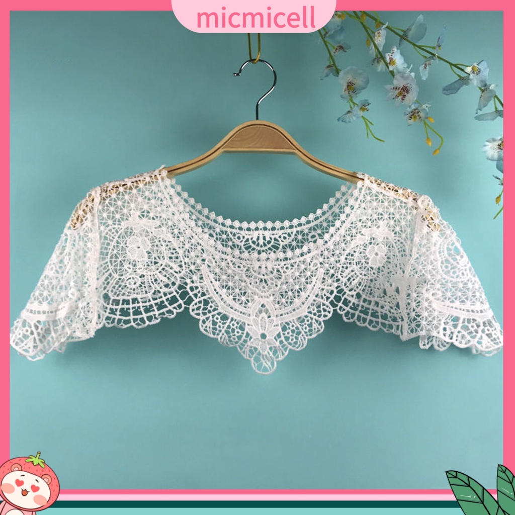 MICMICELL| Áo Lửng Phối Ren Xuyên Thấu Thời Trang Công Sở Cho Nữ